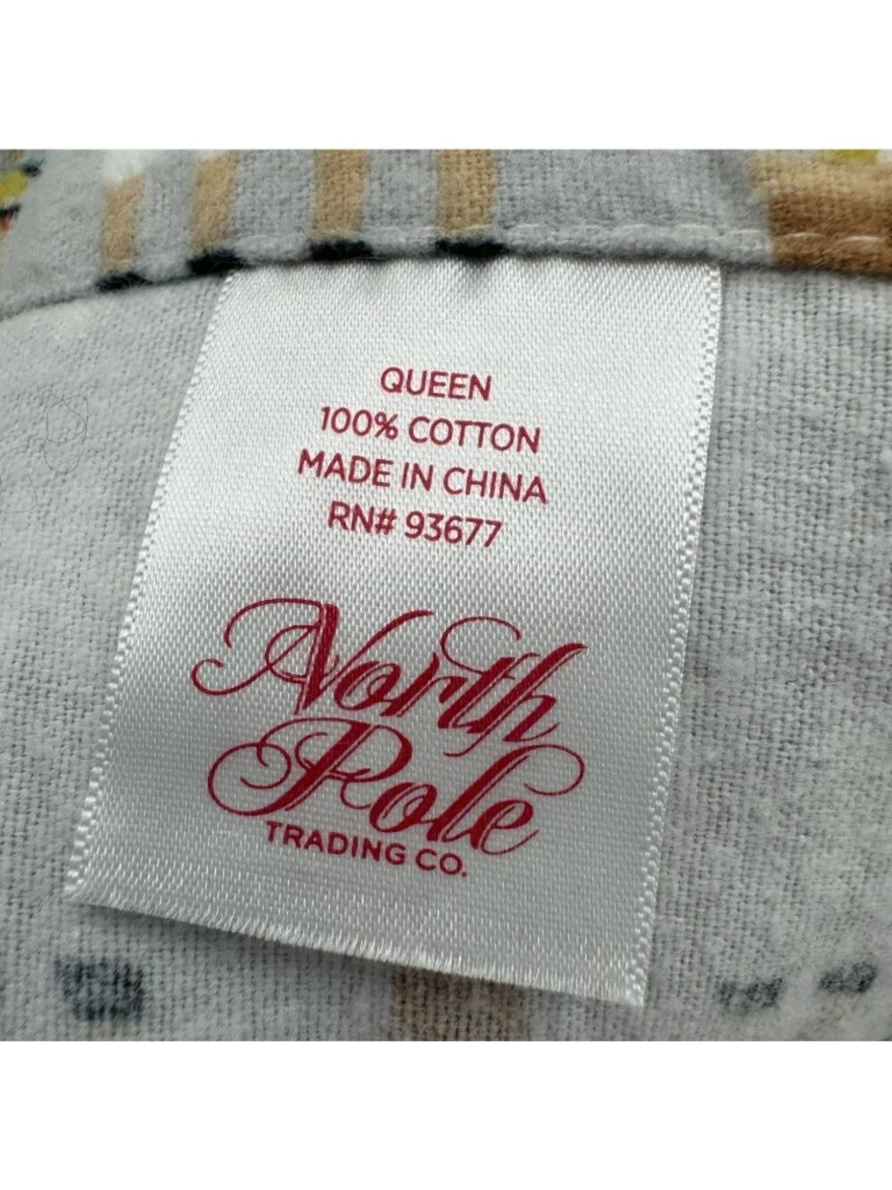 North Pole Trading Co. Llama Cactus Print Queen Flannel Sheet Set